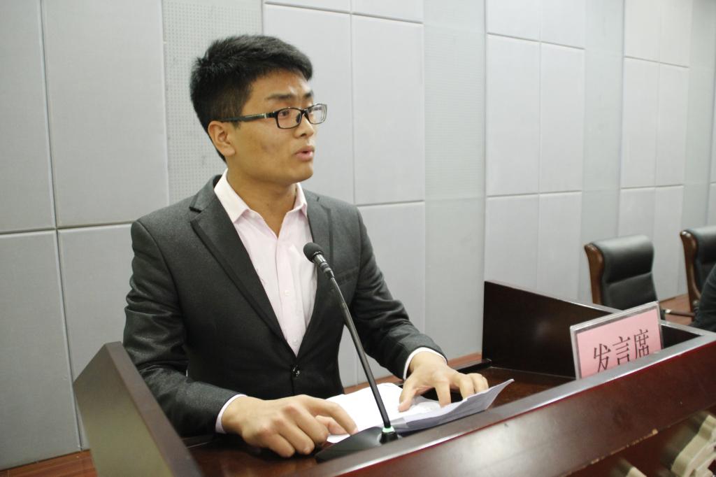 “学习标兵”代表发言